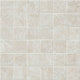 2X2 Legions Mosaic Marble-Look Matte Textured Porcelain Tile Soft Beige