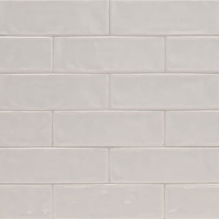 Light Gray - 4x12 Urbano Solid-Color Glossy Smooth Ceramic Tile