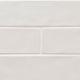 4x12 Urbano Solid-Color Glossy Smooth Ceramic Tile Beige White
