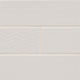 4x12 Urbano Grid Linear Solid-Color Glossy Smooth Ceramic Tile Beige White