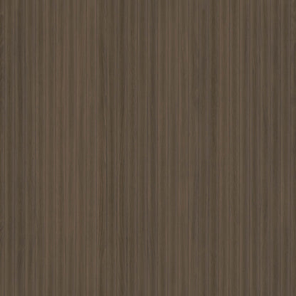 16x48 Urbanslat Mosaic Wood-Look Matte 3D Geometric Line-Relief Ceramic Tile Walnut Brown