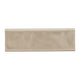 4x12 Urbano Bullnose Solid-Color Glossy Smooth Ceramic Tile Beige