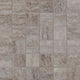 2x2 Veneto Mosaic Stone-Look Matte Textured Porcelain Tile Taupe Gray