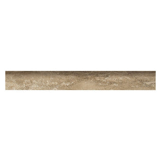 3x24 Veneto Travertine-Look Matte Textured Porcelain Bullnose Tile