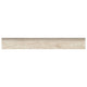 3x24 Veneto Bullnose Travertine-Look Matte Textured Porcelain Tile Light Cream