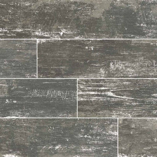 8x36 Vintage Wood-Look Matte Textured Porcelain Tile