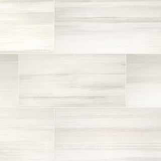 12x24 Watercolor Stone-Look Matte Smooth Porcelain Tile