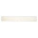 3.5x24 Watercolor Bullnose Stone-Look Matte Smooth Porcelain Tile Soft White