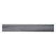3.5x24 Watercolor Bullnose Concrete-Look Matte Smooth Porcelain Tile Charcoal Gray