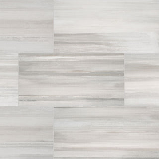 12x24 Watercolor Stone-Look Matte Smooth Porcelain Tile