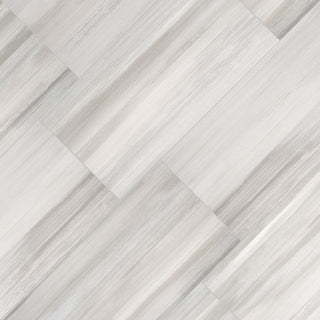 Light Gray - 12x24 Watercolor Stone-Look Matte Smooth Porcelain Tile