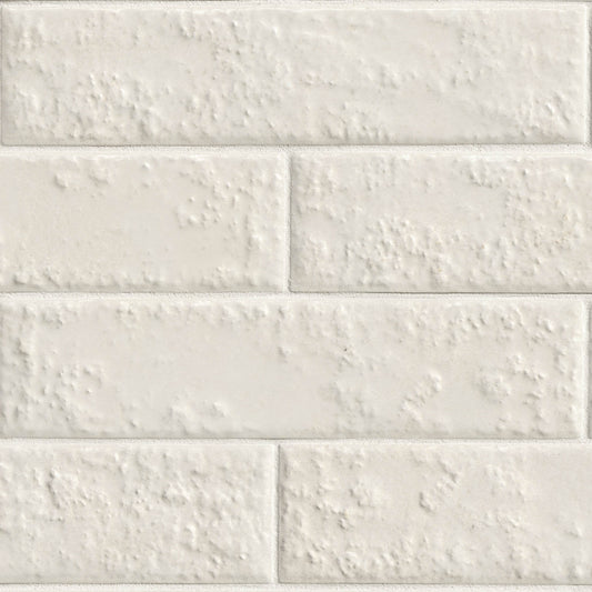 Charcoal Grey - 2 1/2" Mattonella Natural-Look Satin Textured Ceramic Tile