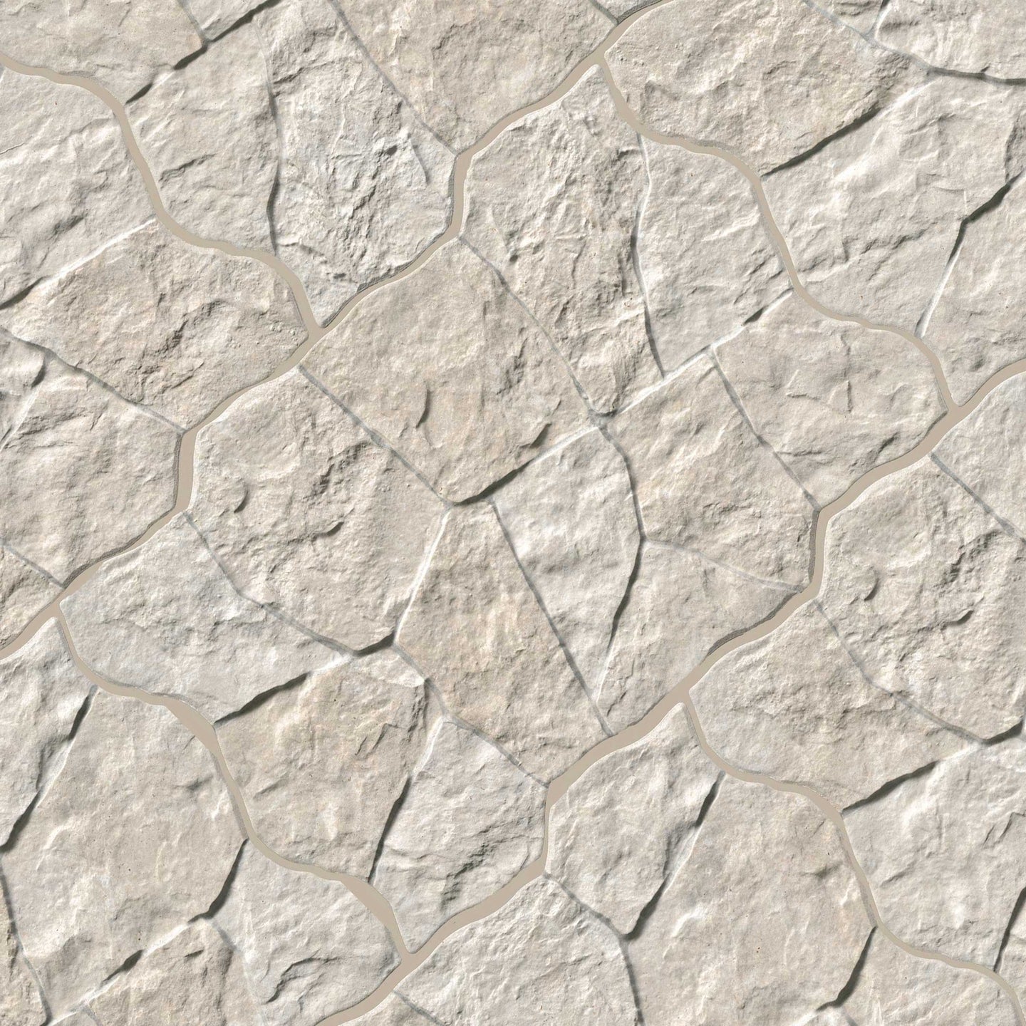 16x24 Neptune Stone-Look Matte Textured Porcelain Tile Beige Stone