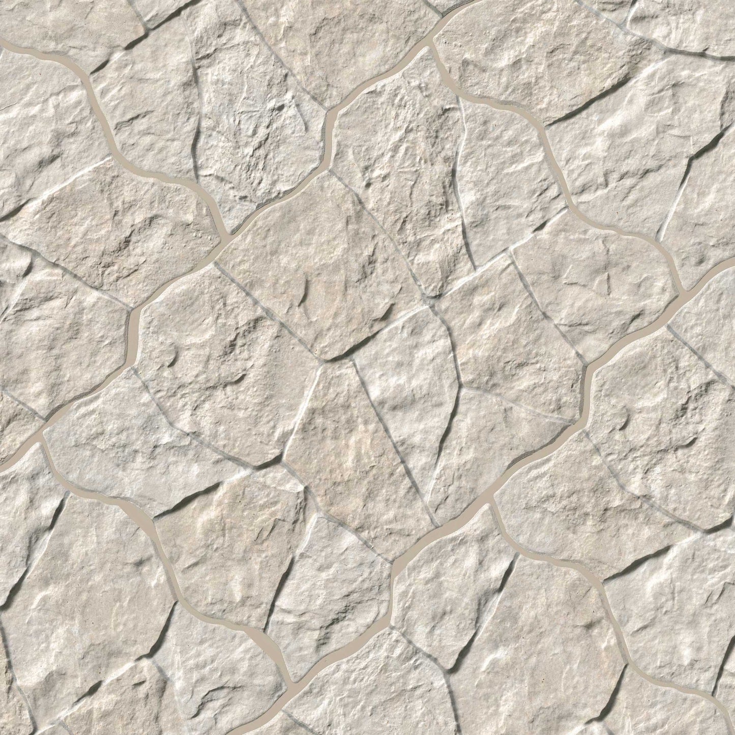 16x24 Neptune Stone-Look Matte Textured Porcelain Tile Beige Stone