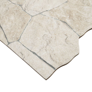 Beige Stone - 16x24 Neptune Stone-Look Matte Textured Porcelain Tile