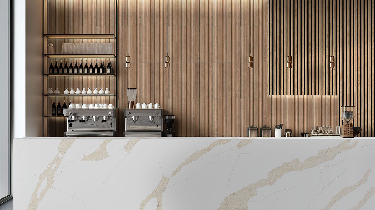 6x16 Sinfonia Mosaic Wood-Look Matte 3D Geometric Faceted Porcelain Tile Walnut Brown