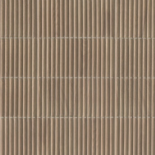 4.5x9 Sinfonia Mosaic Wood-Look Matte 3D Geometric Linear Porcelain Tile