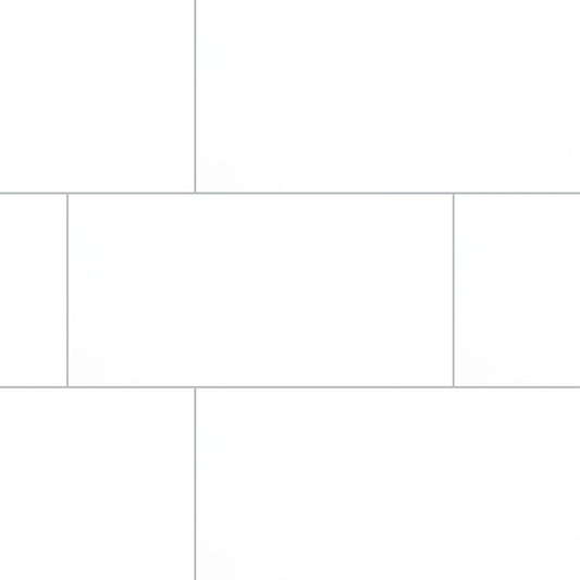 12x24 Domino Solid-Color Polished Smooth Porcelain Tile