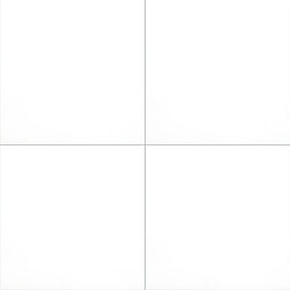 Pure White - 24x24 Domino Solid-Color Polished Smooth Porcelain Tile