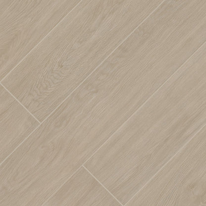 9x48 Whitehill Wood-Look Matte Smooth Porcelain Tile Light Beige
