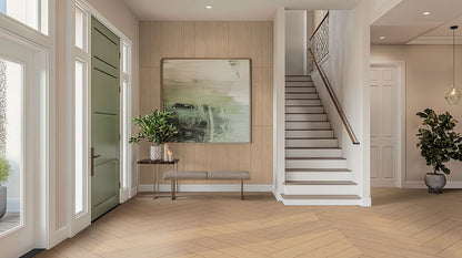 9x48 Whitehill Wood-Look Matte Smooth Porcelain Tile Light Oak