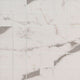 2x2 White Vena Mosaic Marble-Look Matte Smooth Ceramic Tile White Gray