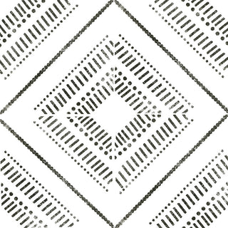 8x8 Zaria Diamond Linear Patterned Stone-Look Matte Gritty Porcelain Tile