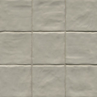 4x4 Zest Solid-Color Satin Undulated Ceramic Tile