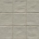 4x4 Zest Solid-Color Satin Wavy Ceramic Tile Soft Gray