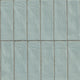 2.5x8 Zest Solid-Color Satin Wavy Ceramic Tile Light Blue
