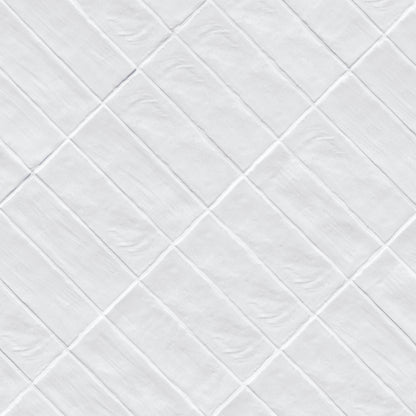 2.5x8 Zest Solid-Color Satin Wavy Ceramic Tile Soft Gray