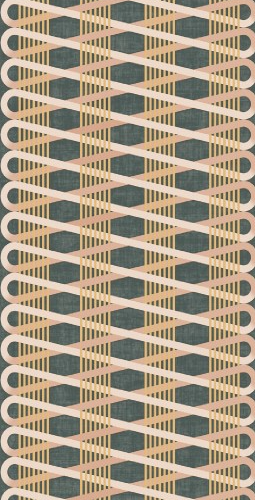 24x48 Eforea Abstract Pattern Linear Patterned Mixed-Color Matte Smooth Porcelain Tile Navy Charcoal