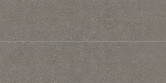 6x24 Astronomy  Natural Stone-Look Matte Smooth Porcelain Tile Stone Gray