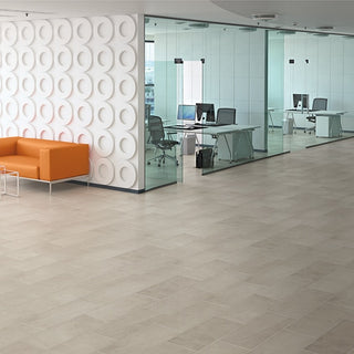 Light Gray - 6x24 Slate Attache Natural Stone-Look Matte Smooth Porcelain Tile