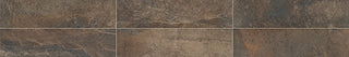 6x24 Slate Attache Natural Stone-Look Matte Smooth Porcelain Tile