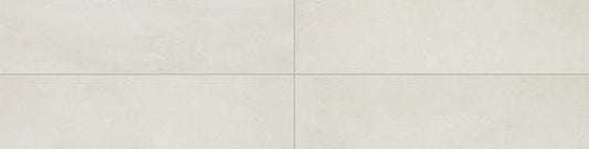 6x24 Wanderwise  Natural Stone-Look Matte Smooth Porcelain Tile Ivory Cream