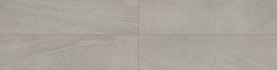 6x24 Wanderwise  Natural Stone-Look Matte Smooth Porcelain Tile Light Gray
