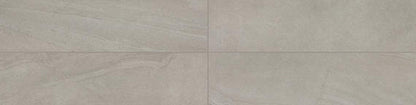 6x24 Wanderwise  Natural Stone-Look Matte Smooth Porcelain Tile Light Gray