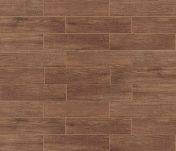 8x8 D_segni Terrazzo Scroll Vine  Patterned Encaustic-Look Matte Smooth Porcelain Tile Dark Brown