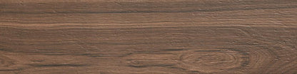 6x24 Knoxwood Linear  Natural Wood-Look Matte Textured Porcelain Tile Chestnut Brown