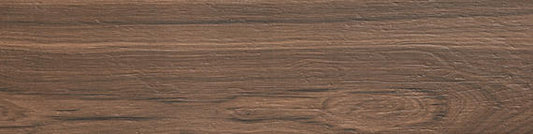 6x24 Knoxwood Linear  Natural Wood-Look Matte Textured Porcelain Tile Chestnut Brown