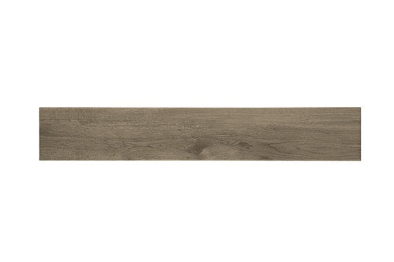 6x36 Sleigh Creek  Natural Wood-Look Matte Smooth Porcelain Tile Mocha Wood