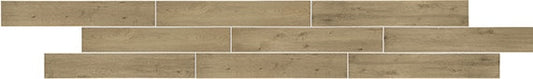 6x36 Sleigh Creek  Natural Wood-Look Matte Smooth Porcelain Tile Sandy Wood