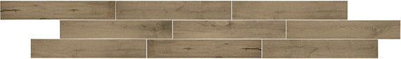 6x36 Sleigh Creek  Natural Wood-Look Matte Smooth Porcelain Tile Oak Brown