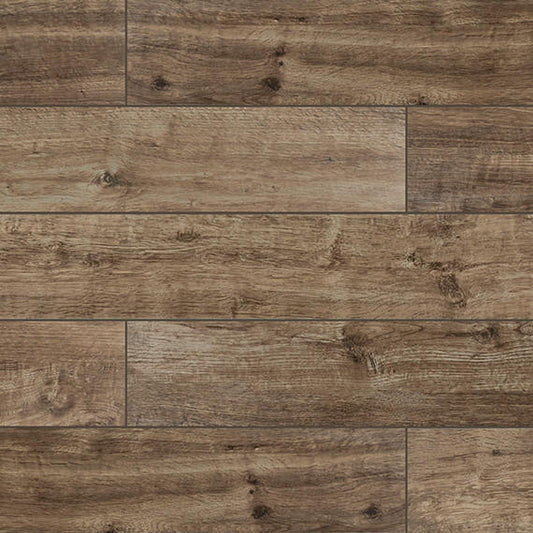 6x48 American Estates  Natural Wood-Look Matte Smooth Porcelain Tile Warm Brown