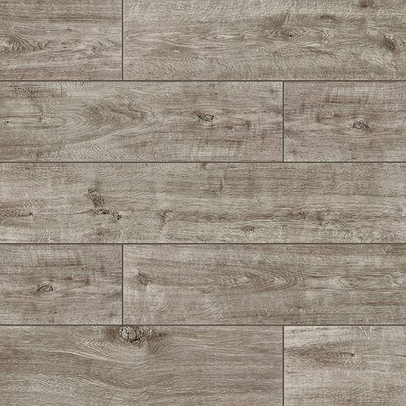 6x48 American Estates  Natural Wood-Look Matte Smooth Porcelain Tile Drift Gray