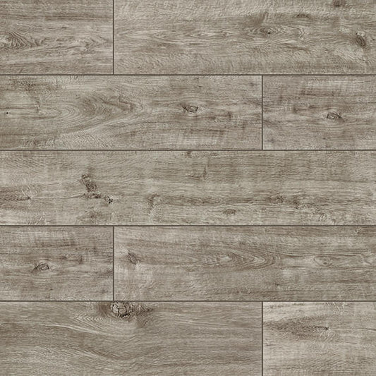 6x48 American Estates  Natural Wood-Look Matte Smooth Porcelain Tile Drift Gray
