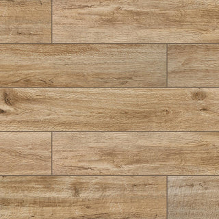 6x48 American Estates Natural Wood-Look Matte Smooth Porcelain Tile