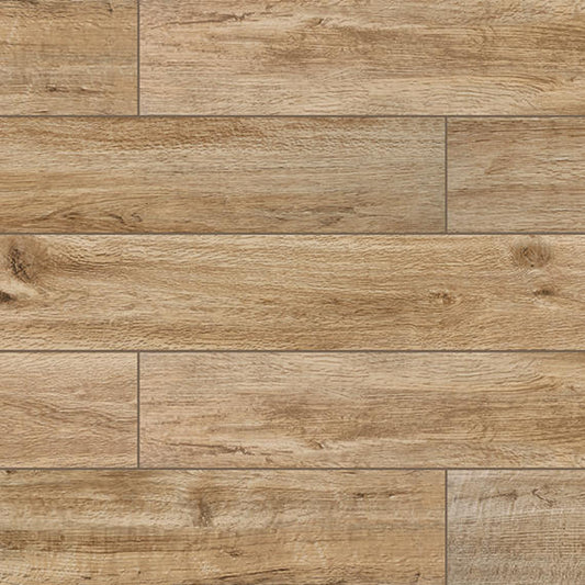 6x48 American Estates  Natural Wood-Look Matte Smooth Porcelain Tile Natural Beige