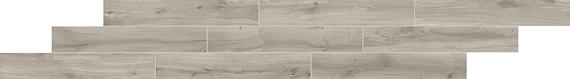 8x48 Acreage  Natural Wood-Look Matte Smooth Porcelain Tile Ash Gray